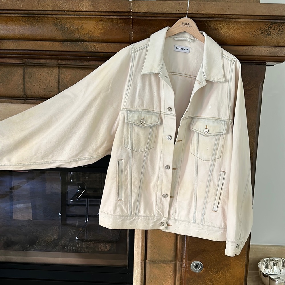 Balenciaga denim jacket